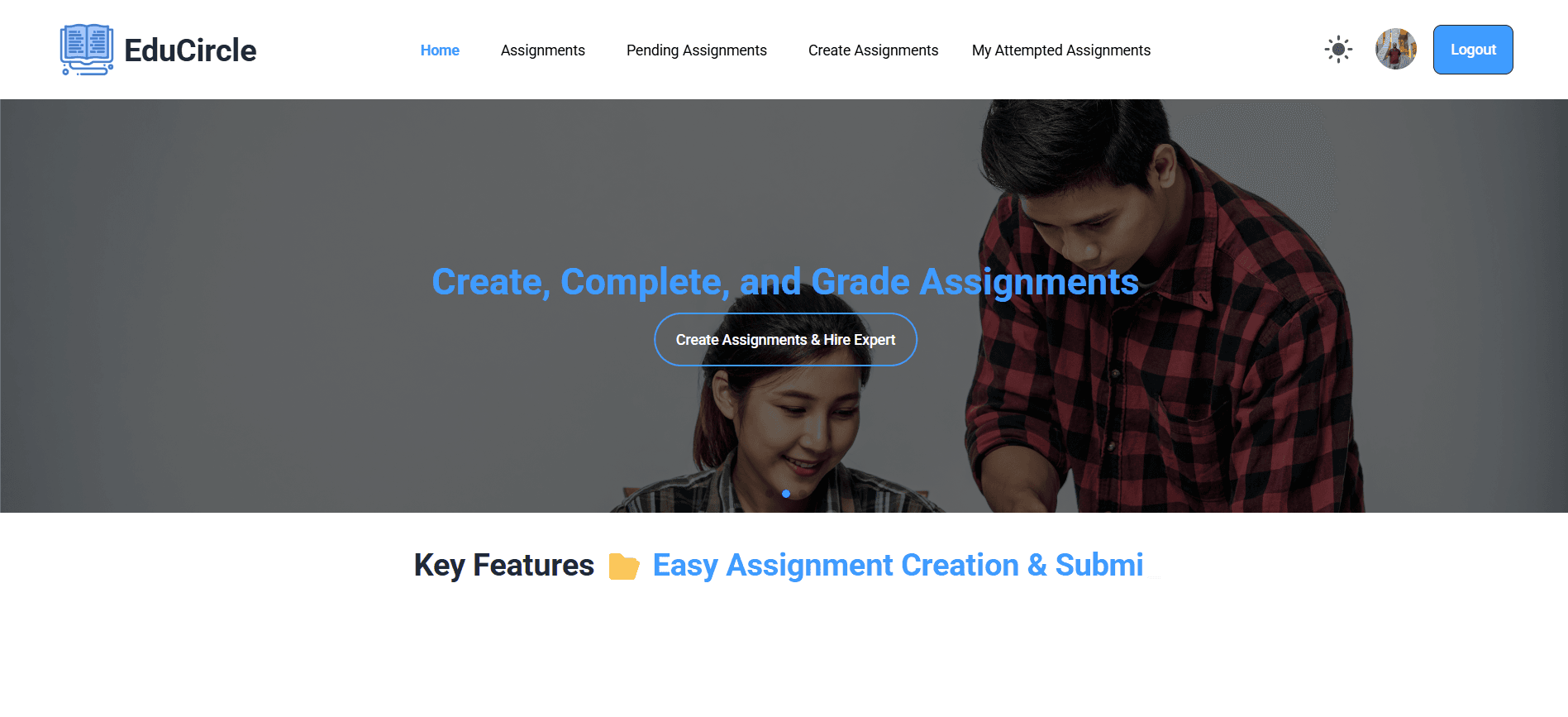 EduCircle preview